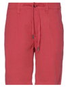 Alley Docks 963 Shorts & Bermuda Shorts In Red