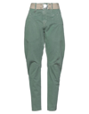 High Pants In Sage Green
