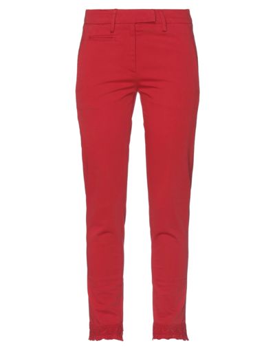 Dondup Pants In Red