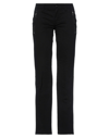 Hugo Boss Boss Tiluna Soft Stretch Side Zip Ponte Trousers In Black