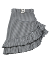 Balmain Mini Skirts In Black