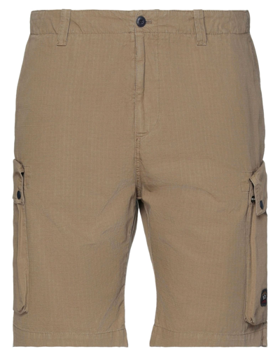 Paul & Shark Man Shorts & Bermuda Shorts Camel Size 40 Cotton In Beige