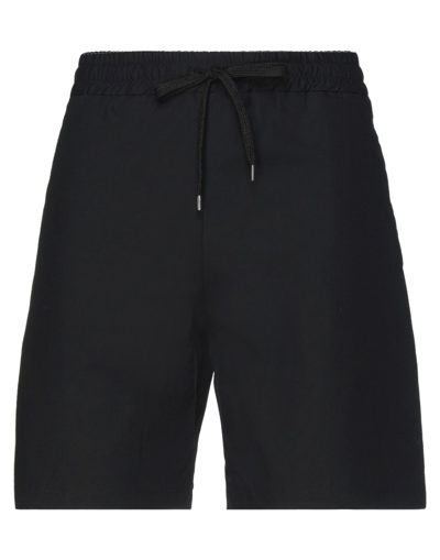 The Editor Man Shorts & Bermuda Shorts Black Size 30 Cotton