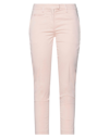 DONDUP DONDUP WOMAN PANTS PINK SIZE 31 COTTON, ELASTANE