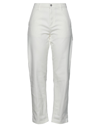 Carhartt White Cotton Trousers