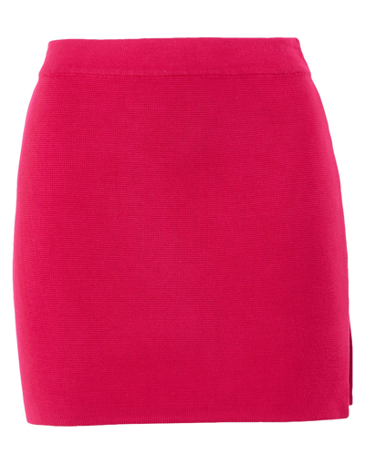8 By Yoox Mini Skirts In Pink