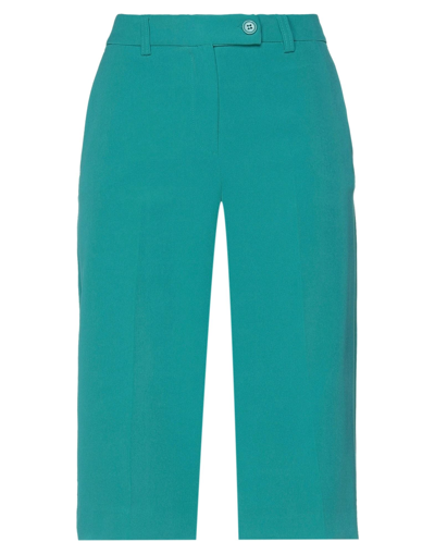 Dodici22 Cropped Pants In Green