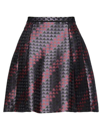 Etro Mini Skirts In Purple