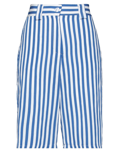 Kaos Woman Shorts & Bermuda Shorts Blue Size 4 Viscose, Polyamide