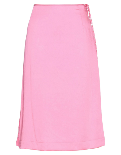 Jucca Midi Skirts In Pink