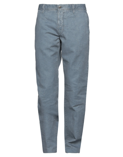 Incotex Pants In Slate Blue