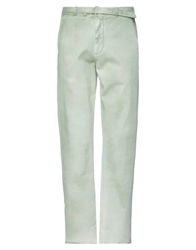 Siviglia White Pants In Green