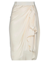 Elisabetta Franchi Mini Skirts In White