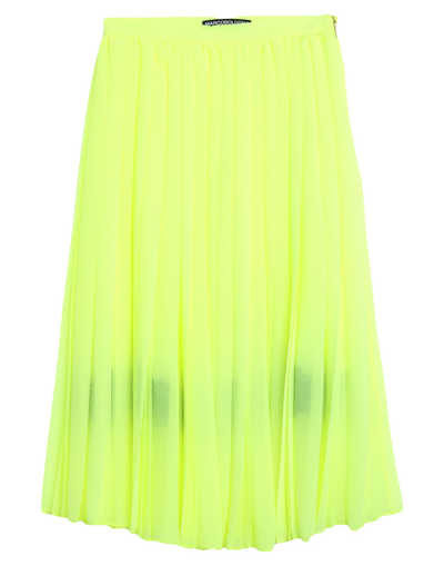 Marco Bologna Midi Skirts In Green