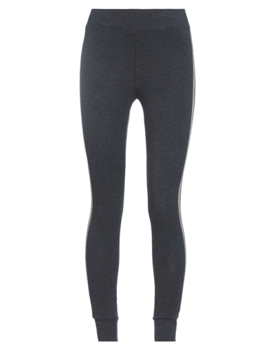 Brunello Cucinelli Leggings In Steel Grey