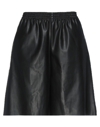 Dixie Woman Shorts & Bermuda Shorts Black Size M Polyester, Polyurethane In Black