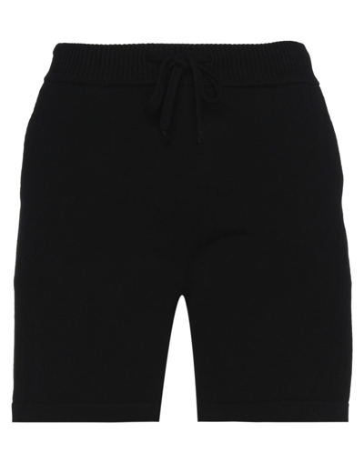 P.a.r.o.s.h P. A.r. O.s. H. Woman Shorts & Bermuda Shorts Black Size M Cotton