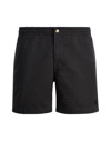 Polo Ralph Lauren 6-inch Polo Prepster Twill Short Man Shorts & Bermuda Shorts Black Size Xxl Cotton