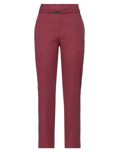 Brunello Cucinelli Pants In Red