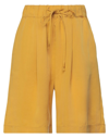 True Nyc Shorts & Bermuda Shorts In Ocher