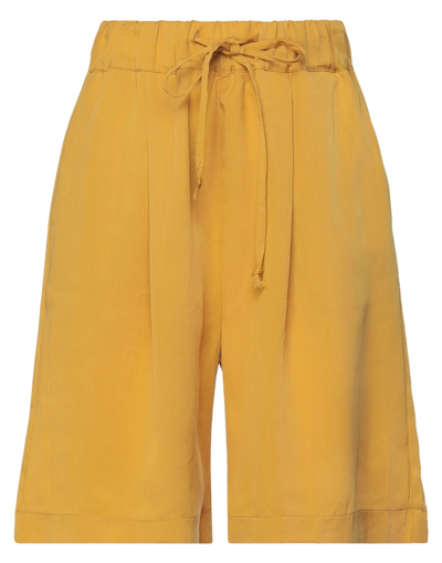 True Nyc Shorts & Bermuda Shorts In Ocher