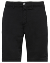 Sseinse Man Shorts & Bermuda Shorts Black Size 28 Cotton, Elastane