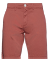Sseinse Shorts & Bermuda Shorts In Brick Red