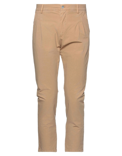 Grey Daniele Alessandrini Pants In Beige