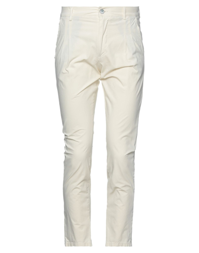 Grey Daniele Alessandrini Pants In White