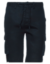 Sseinse Man Shorts & Bermuda Shorts Midnight Blue Size 28 Linen
