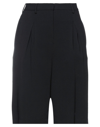 L'autre Chose L' Autre Chose Woman Shorts & Bermuda Shorts Black Size 4 Acetate, Viscose