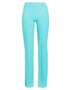 Chiara Boni La Petite Robe Woman Pants Turquoise Size 4 Polyamide, Elastane In Blue