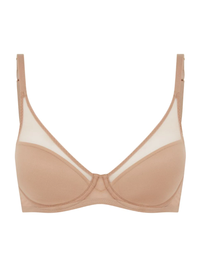 Agent Provocateur Lucky Padded Bra In Noisette