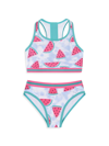 ANDY & EVAN LITTLE GIRL'S 2-PIECE WATERMELON PRINT SWIMSUIT