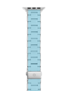 Michele Women's Apple Watch Stainless Steel & Silicone Bracelet/38/40/41 & 42/44/45/49mm In Light Blue