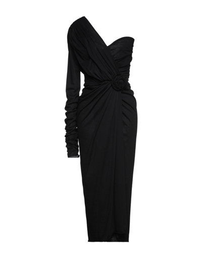 Dolce & Gabbana Midi Dresses In Black