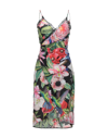 Philipp Plein Floral-print Wrap Dress In Pink
