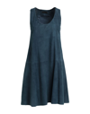 Drome Short Dresses In Dark Blue