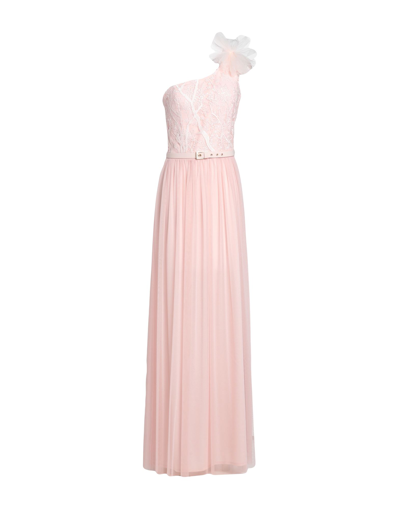Soani Long Dresses In Pink
