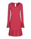 Liu •jo Short Dresses In Red