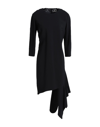 Elisabetta Franchi Short Dresses In Black