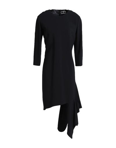 Elisabetta Franchi Short Dresses In Black