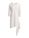 Elisabetta Franchi Short Dresses In Beige