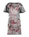Alberta Ferretti Short Dresses In Grey