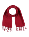 Alpha Studio Scarves In Brick Red