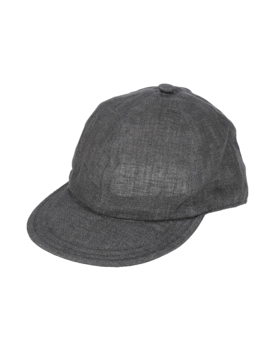 Barba Napoli Hats In Grey