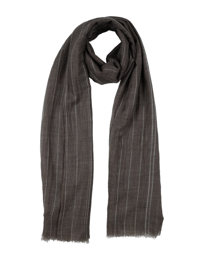 Brunello Cucinelli Scarves In Khaki