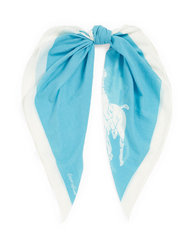 Polo Ralph Lauren Scarves In Ivory