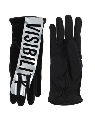 High Gloves In Black