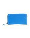 8 BY YOOX 8 BY YOOX WALLET AZURE SIZE - SOFT LEATHER